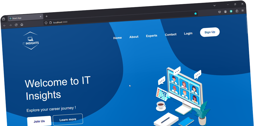 IT Insights - React Web App (Group Project)